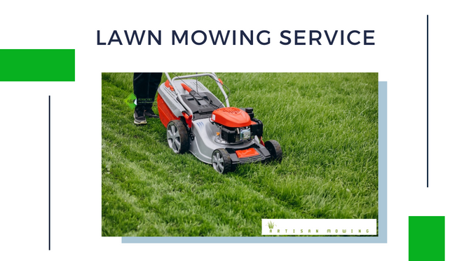 Lawn mowing service